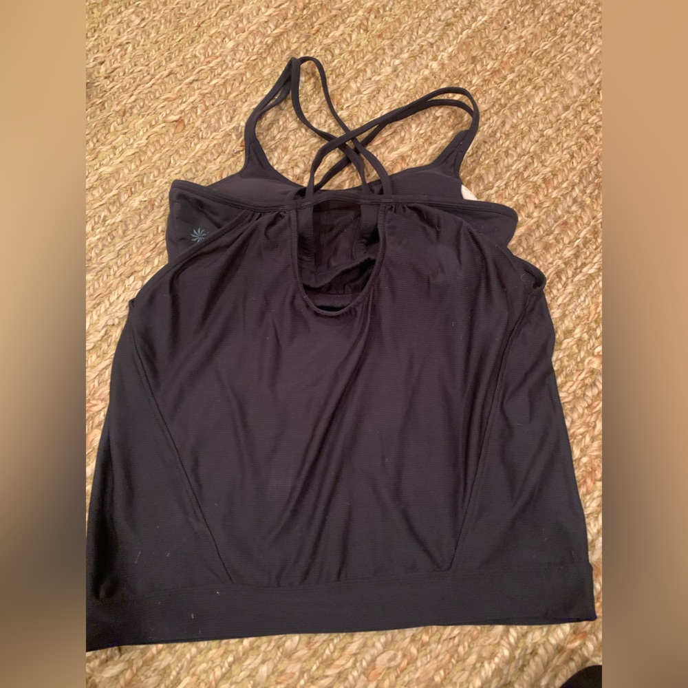 sports blouse with bra in perfect condition